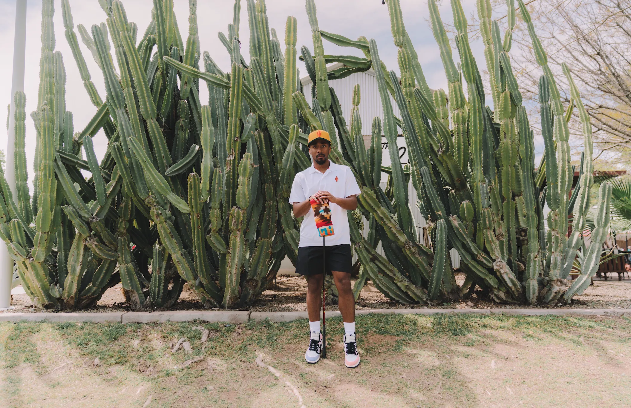 Manor Icon Polo  M - White / Orange