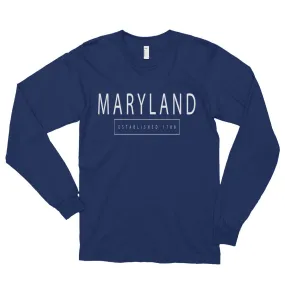 Maryland - Long sleeve t-shirt (unisex) - Established