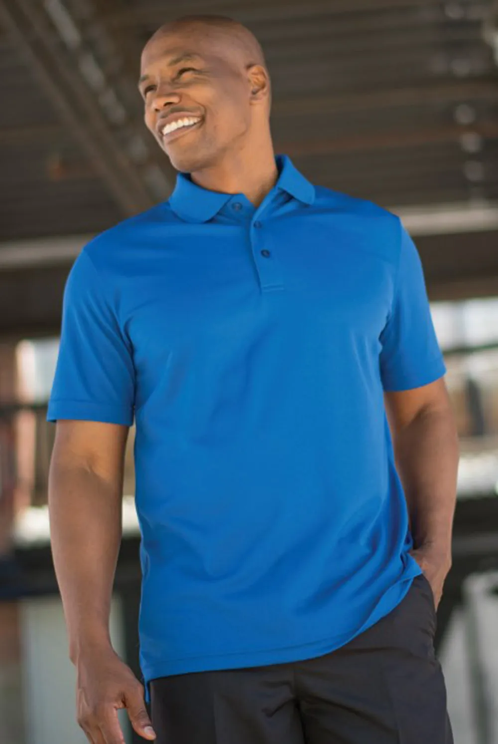 Men's Hi-Performance Polo - Navy