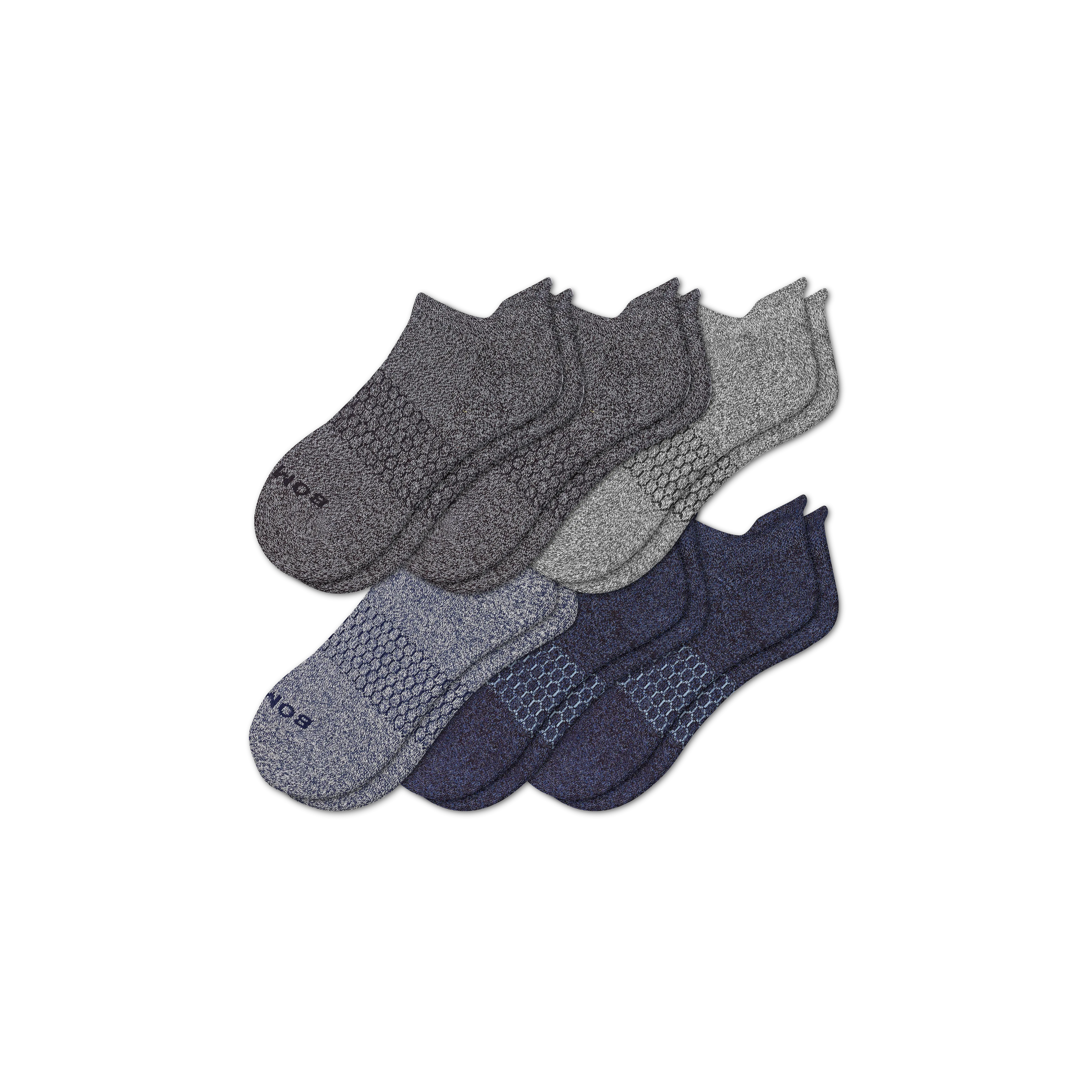 Men's Marl Ankle Sock 6-Pack