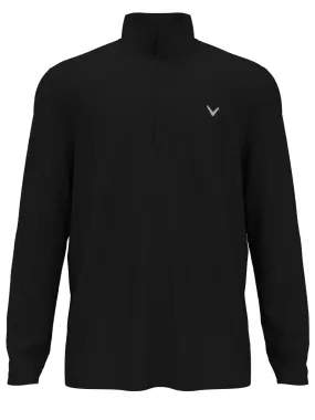 Mens Solid Sun 1/4 Zip Pullover