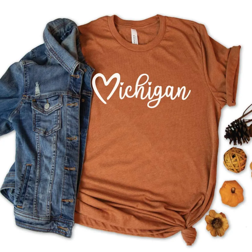 Michigan Love Tee