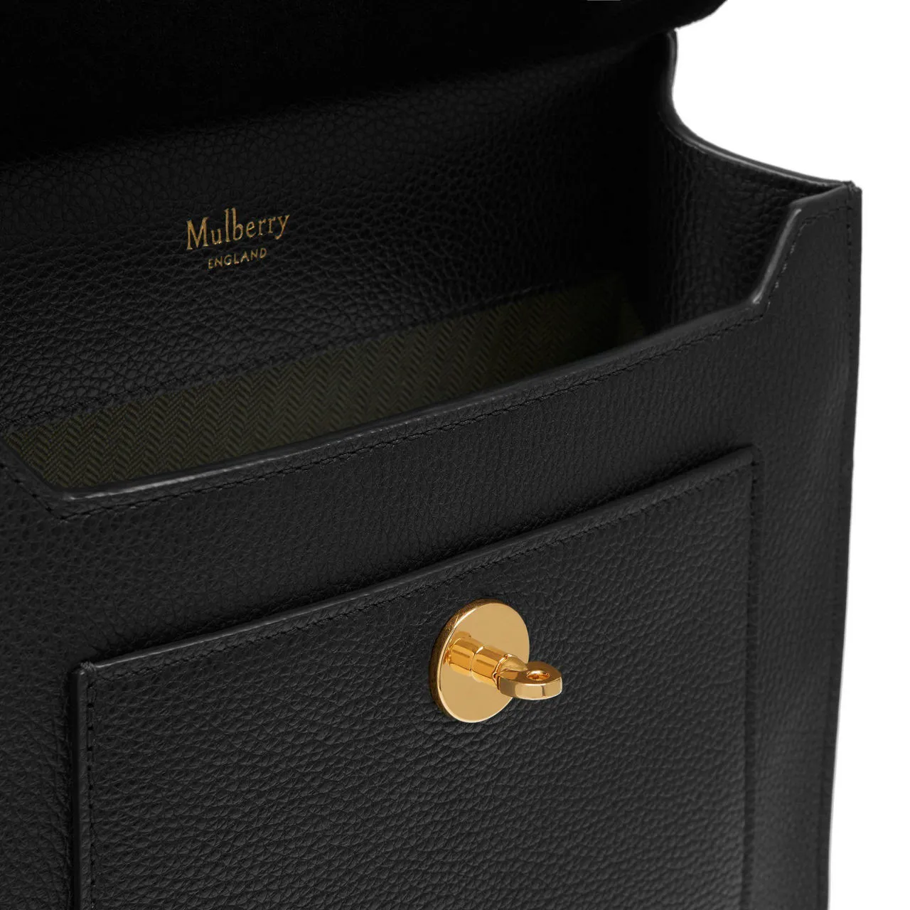 MULBERRY The Sustainable Edit Antony Messenger Bag - Black