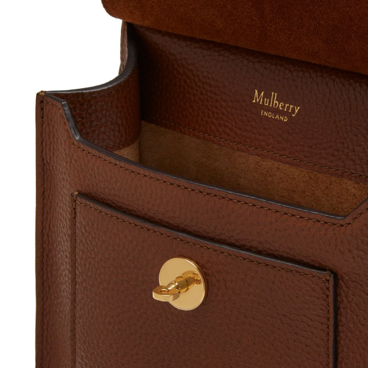 MULBERRY The Sustainable Edit Antony Small Messenger Bag - Oak