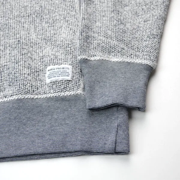 Norse Projects - Vorm Brushed Basket Sweatshirt - Navy