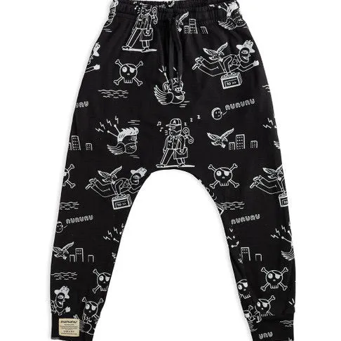 Nununu En Route Baggy Pants | Black