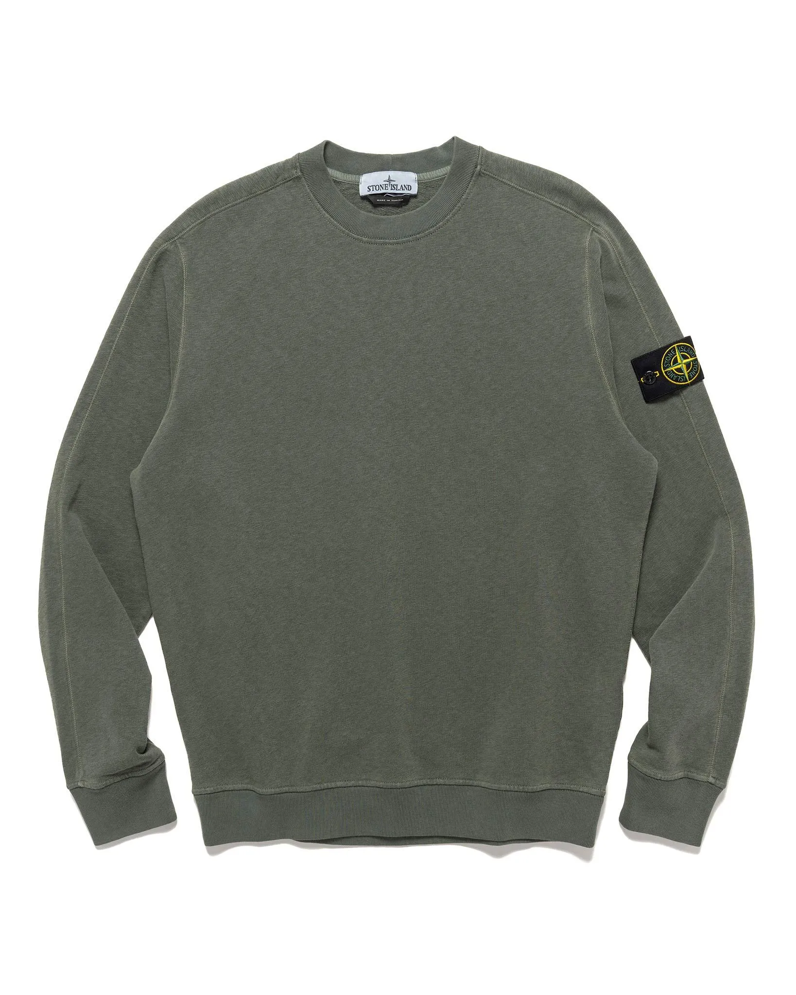 Old' Treatment Crewneck Sweatshirt Musk