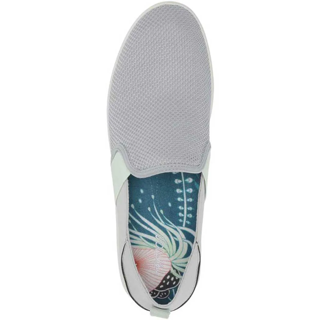 OluKai Hale'iwa Slip-on Pale Grey/Pale Moss (Women's)