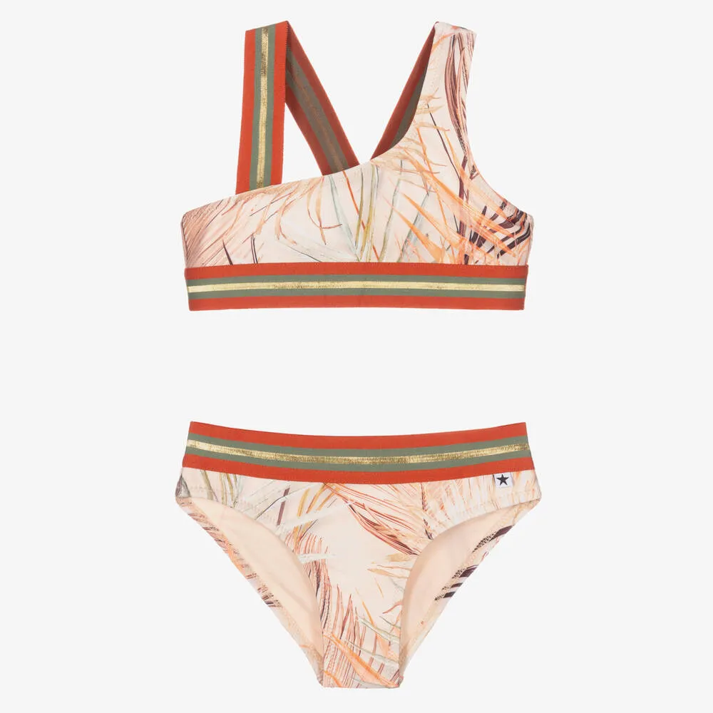 Orange Leaf Bikini (UPF 50+)