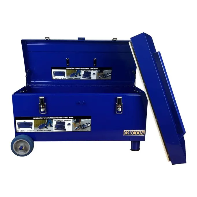 Orcon Tool Box w/Wheels & Seaming Tray