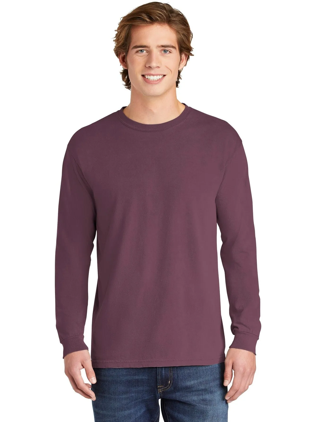 OUTLET-Comfort ColorsHeavyweight Ring Spun Long Sleeve Tee