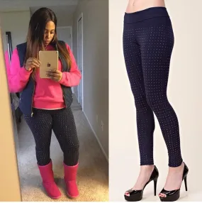 Over-Studded Leggings