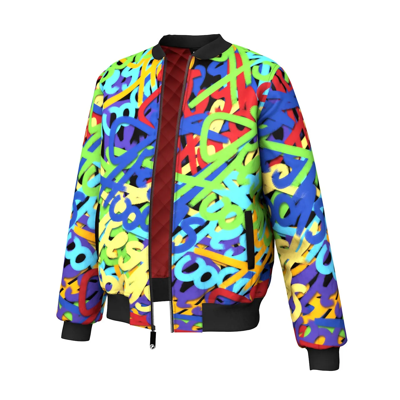 Overlays Bomber Jacket