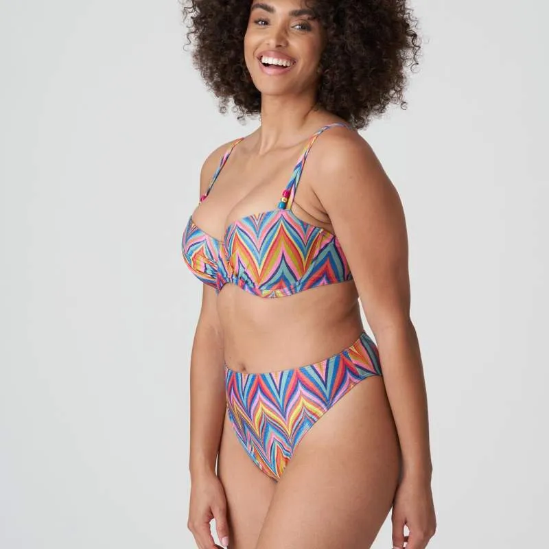 Padded Printed Bikini- Unas1 Primadonna Discount- Bikini plus size padded       Brussel, Antwerpen, Gent