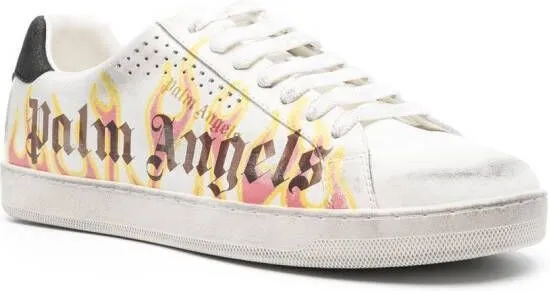 Palm Angels Spray Paint low-top sneakers White