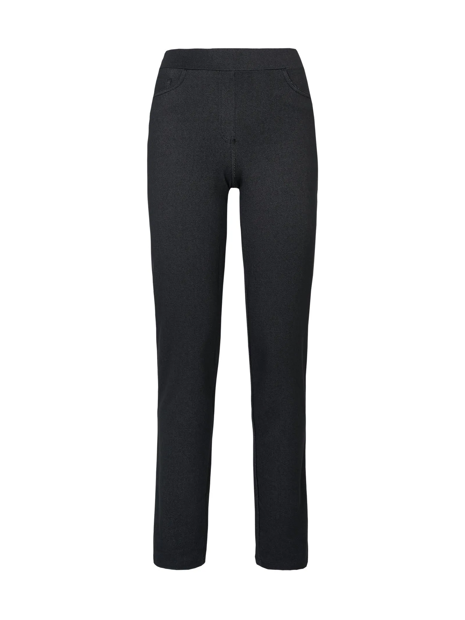 Pantalone in maglia di cotone - Nero