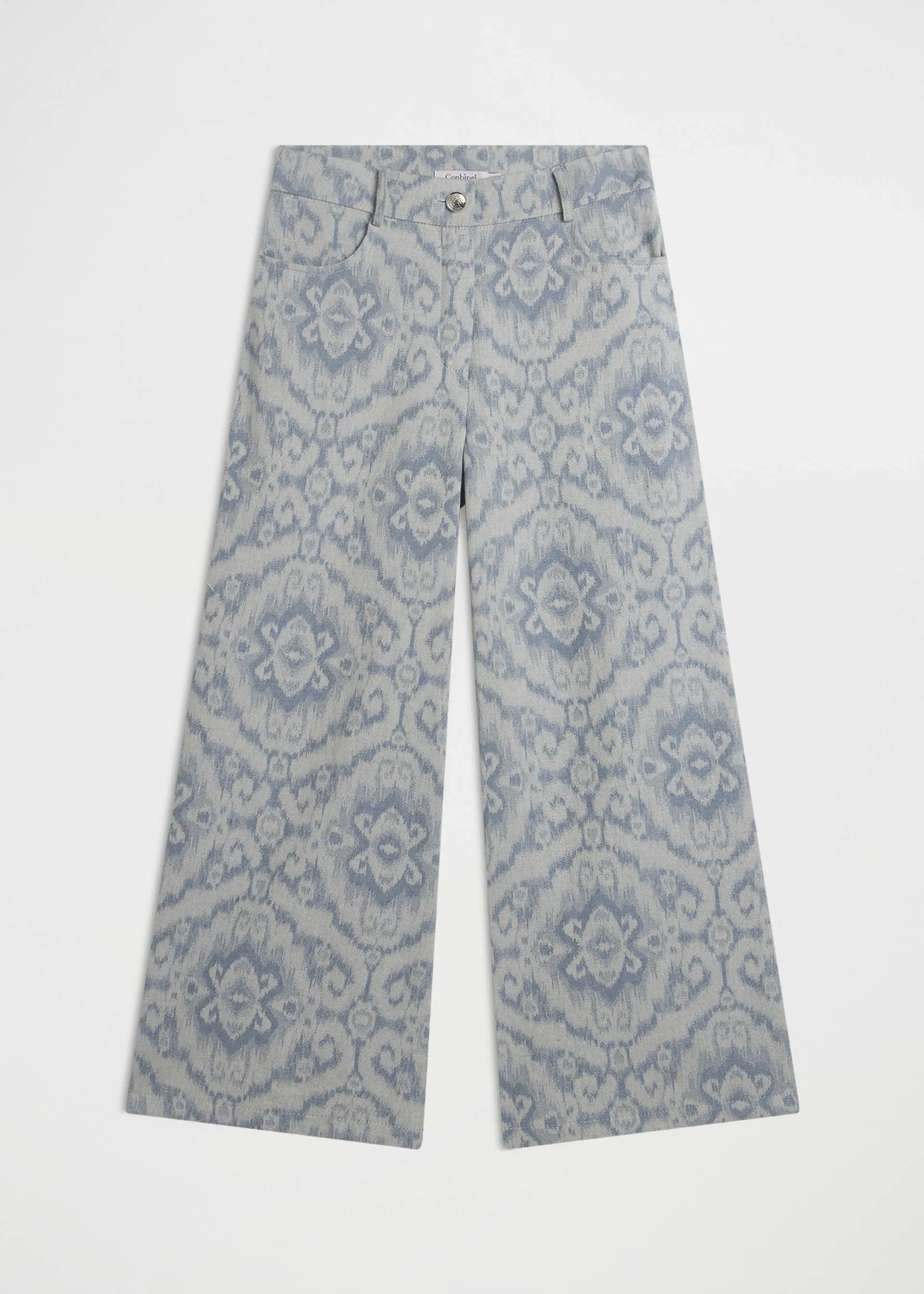 Pantaloni effetto denim