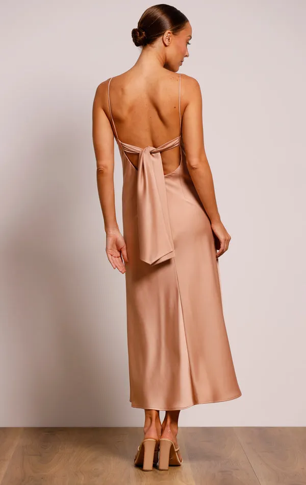 Pasduchas Charmed Slip Midi Dress