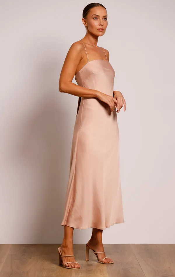 Pasduchas Charmed Slip Midi Dress