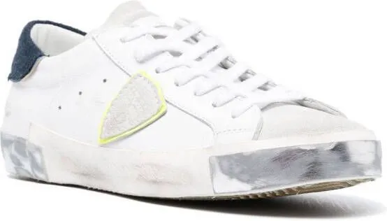 Philippe Model Paris PRSX leather low-top sneakers White