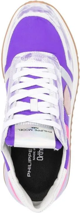 Philippe Model Paris Tropez 2.1 leather sneakers Purple