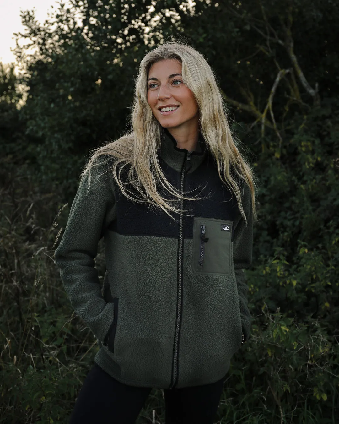 Polar Full Zip Fleece - Forest