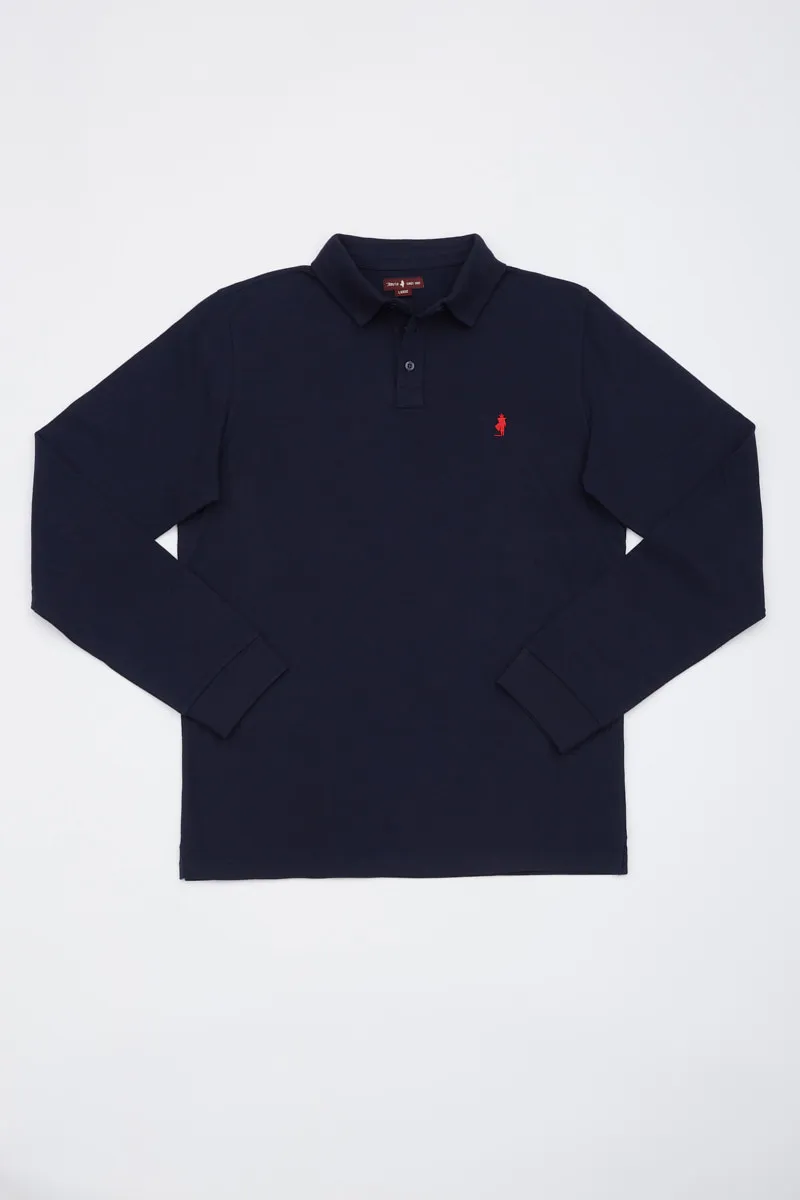 Polo pique plain colour