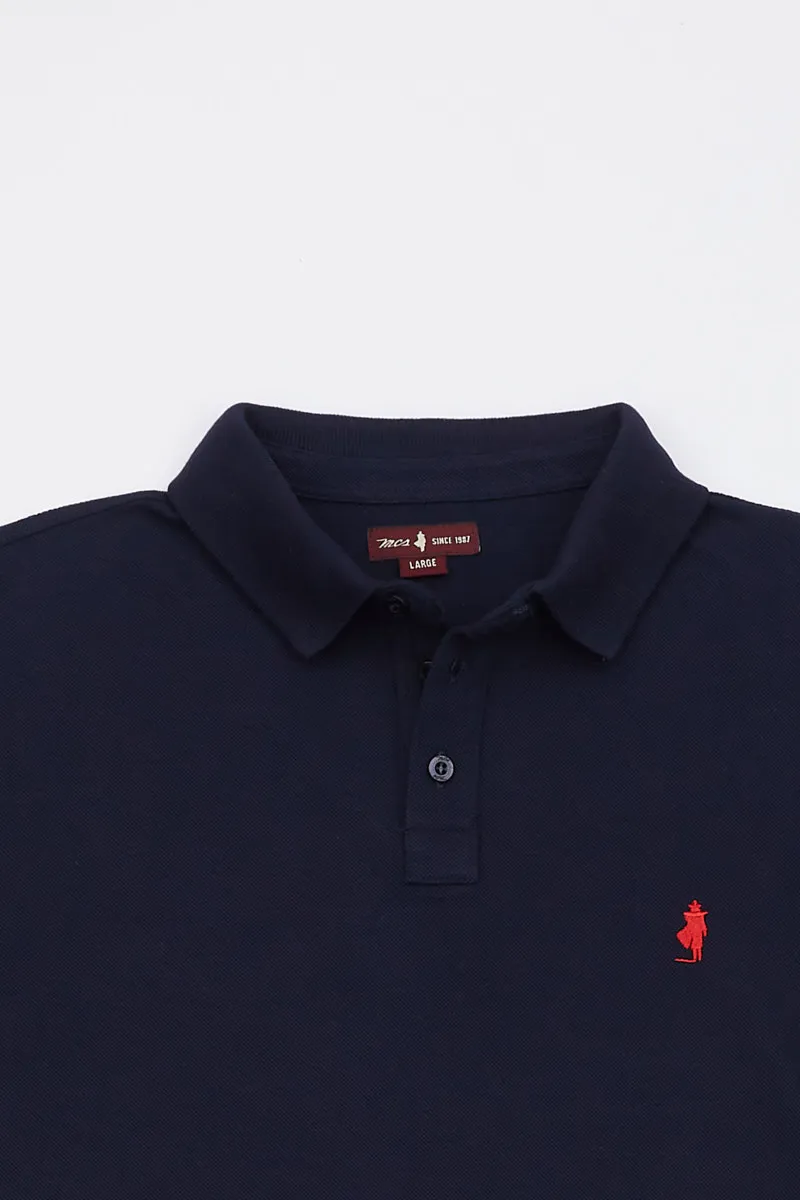 Polo pique plain colour