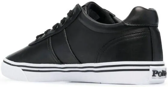 Polo Ralph Lauren Hanford low-top leather sneakers Black