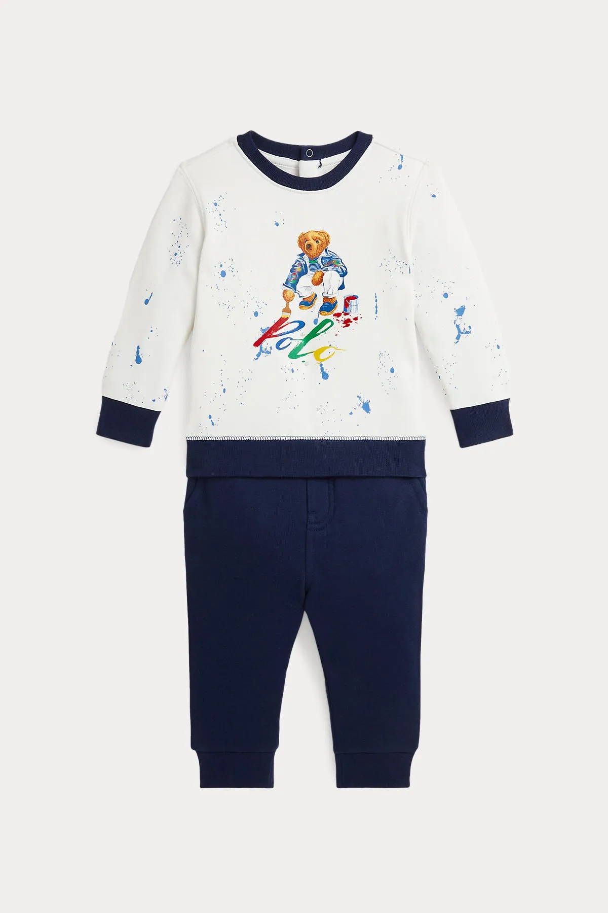 Polo Ralph Lauren Kids 9-24 Aylk Unisex Bebek Polo Bear Eofman Takm