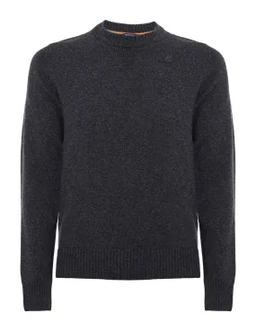 Pullover K-way uomo K2112PW Sebastien nero