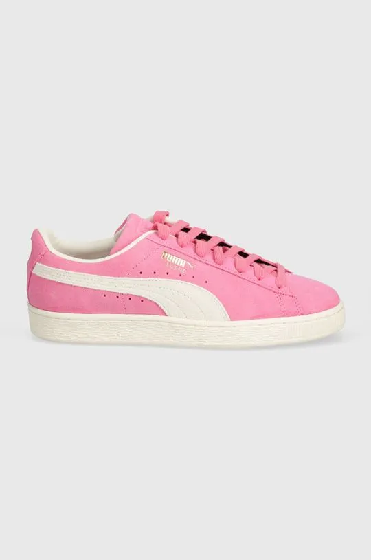 Puma suede sneakers Suede Neon pink color 396507