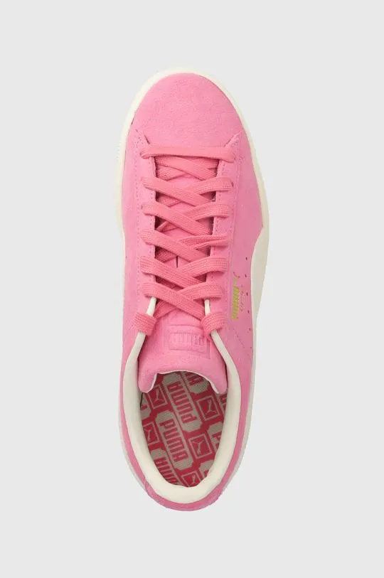 Puma suede sneakers Suede Neon pink color 396507