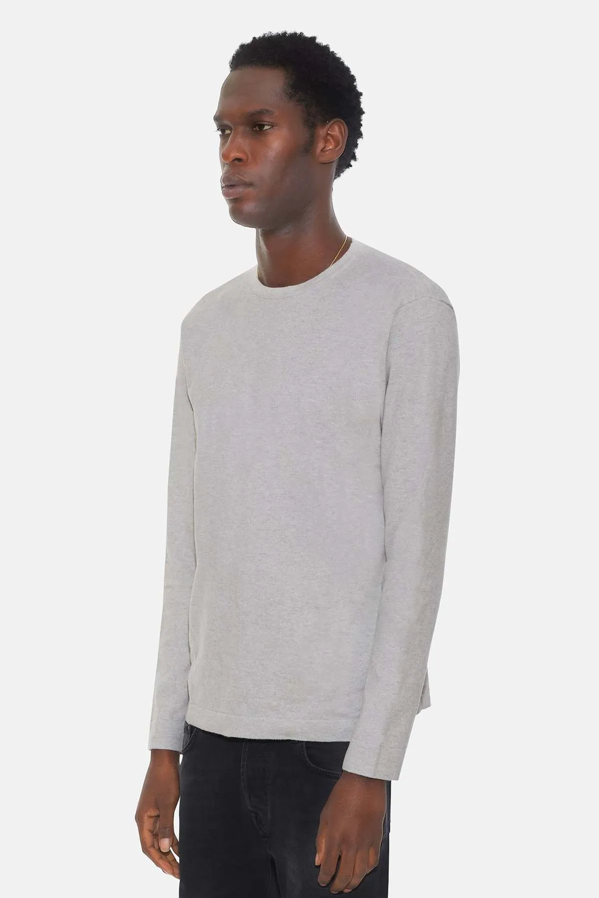 Reade Long Sleeve Tee - Grey