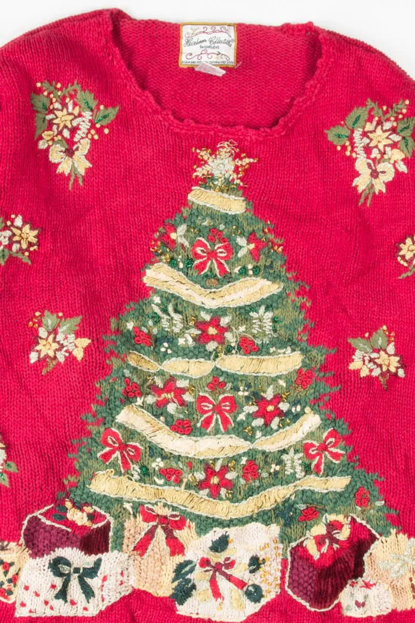 Red Ugly Christmas Pullover 54157