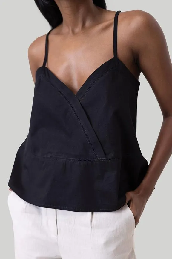 Reistor Camisole V-Neck Black