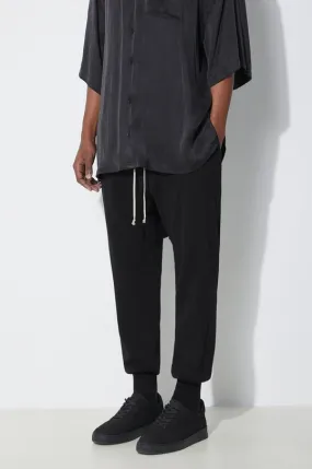 Rick Owens joggers black color smooth DU01D1395.RIG.09