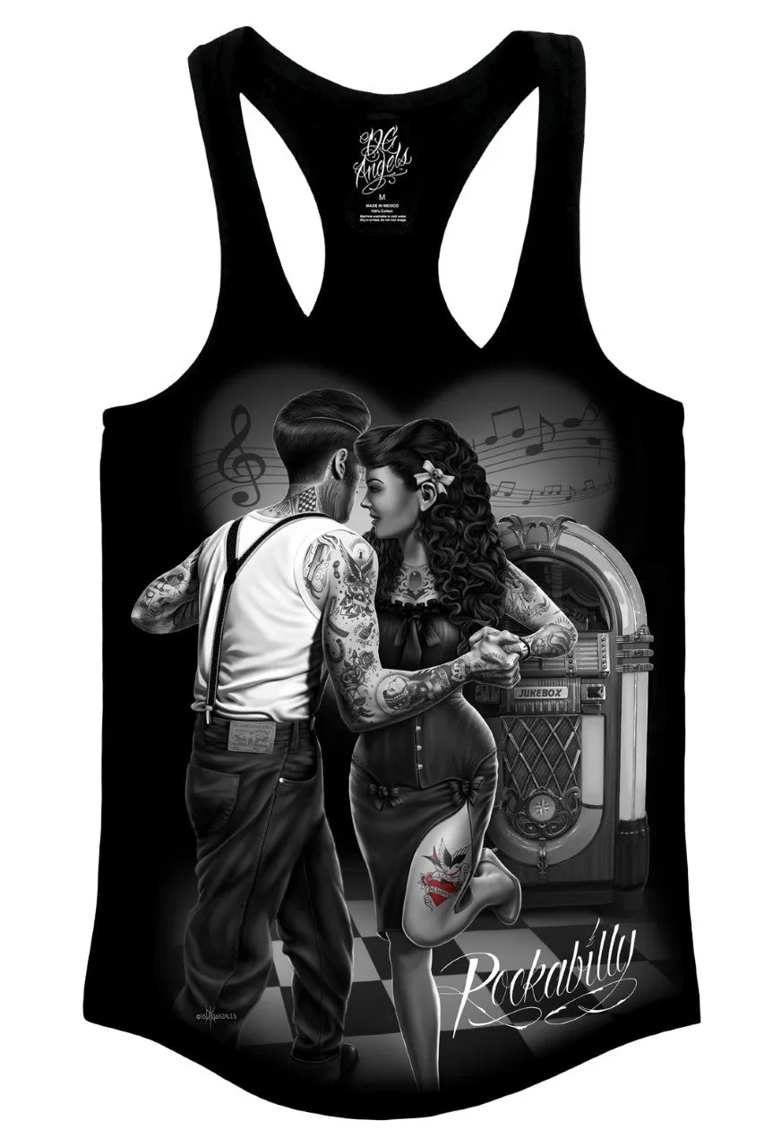 ROCKABILLY - Racer Back Tank