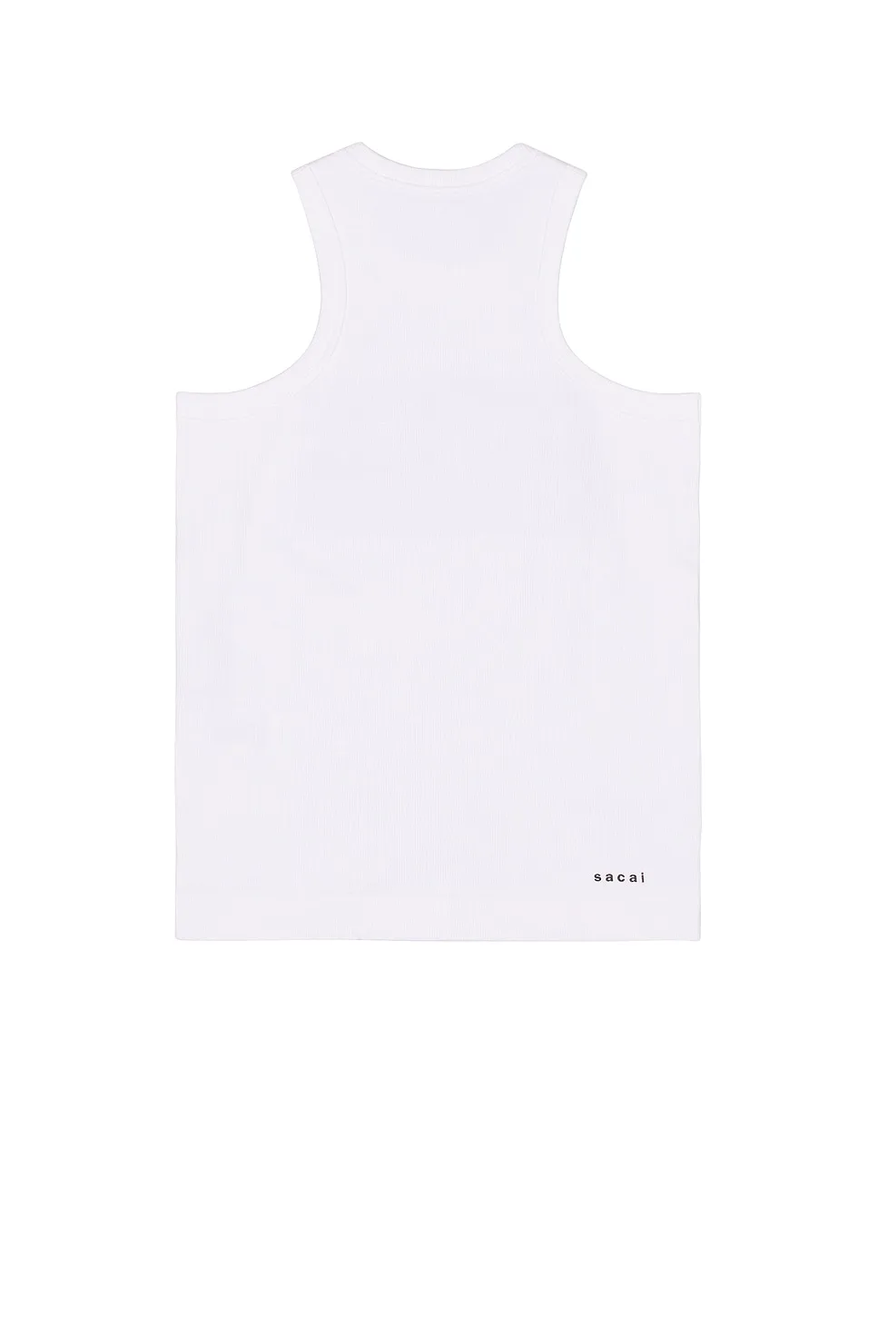 Sacai Know Future Tank Top -        