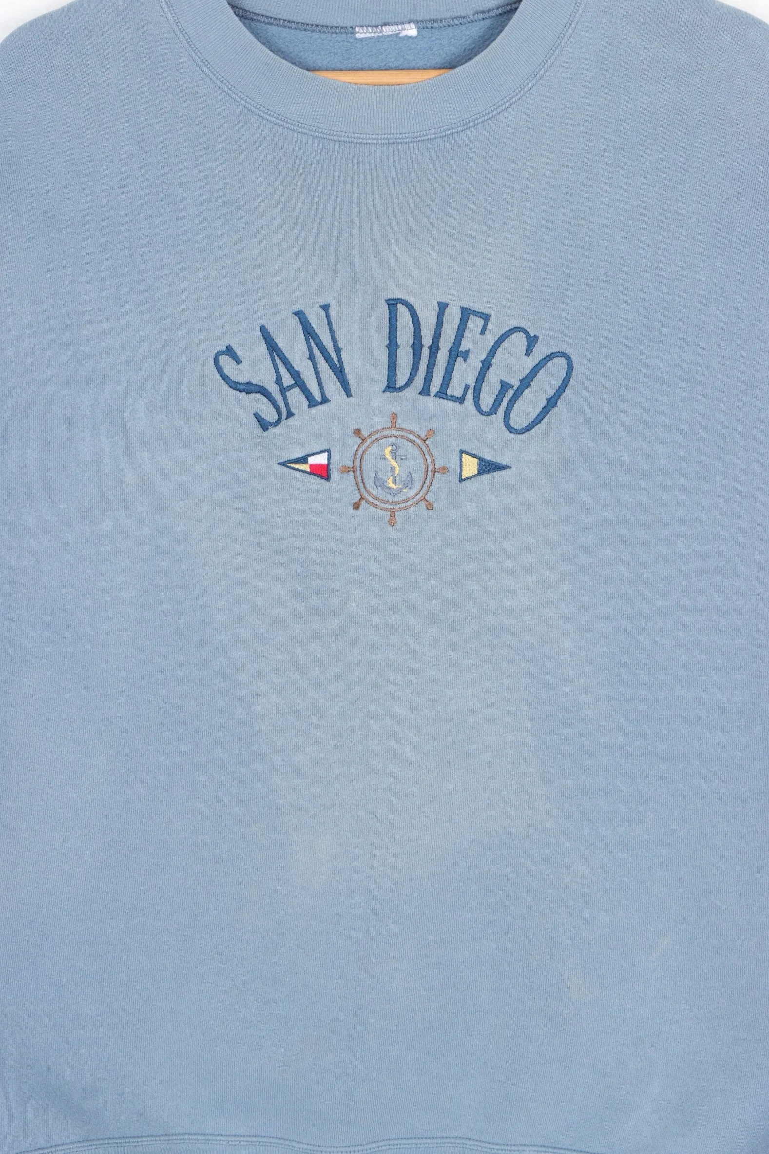 San Diego Embroidered Nautical Sweatshirt (XL)