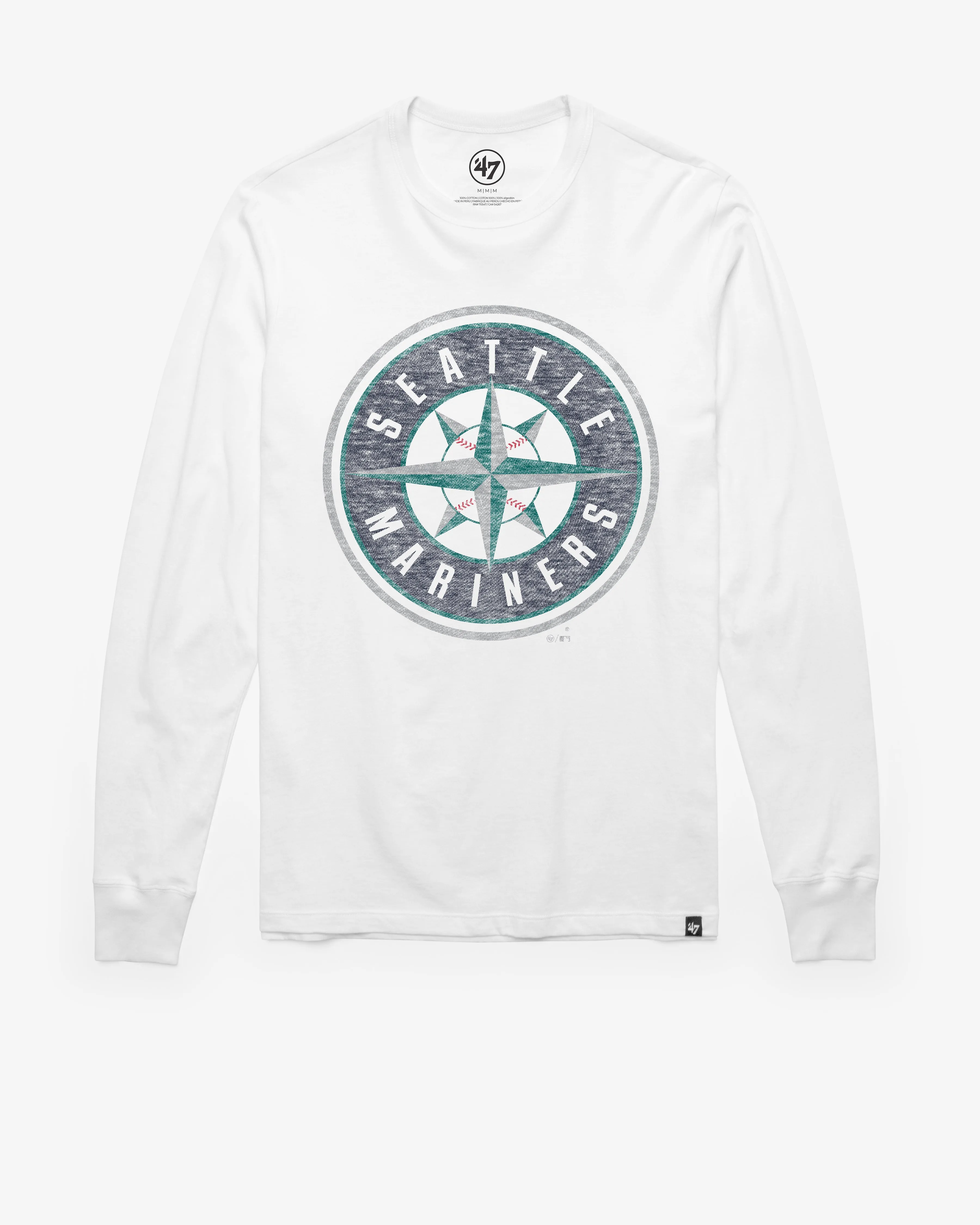 SEATTLE MARINERS PREMIER '47 FRANKLIN LONG SLEEVE TEE