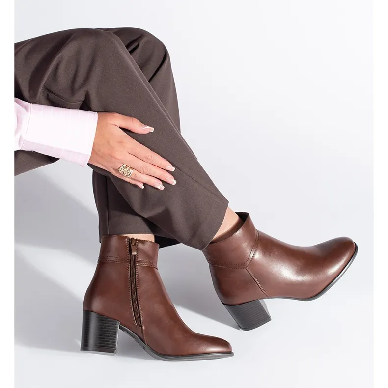 Sergio Leone Brown Ankle Boots