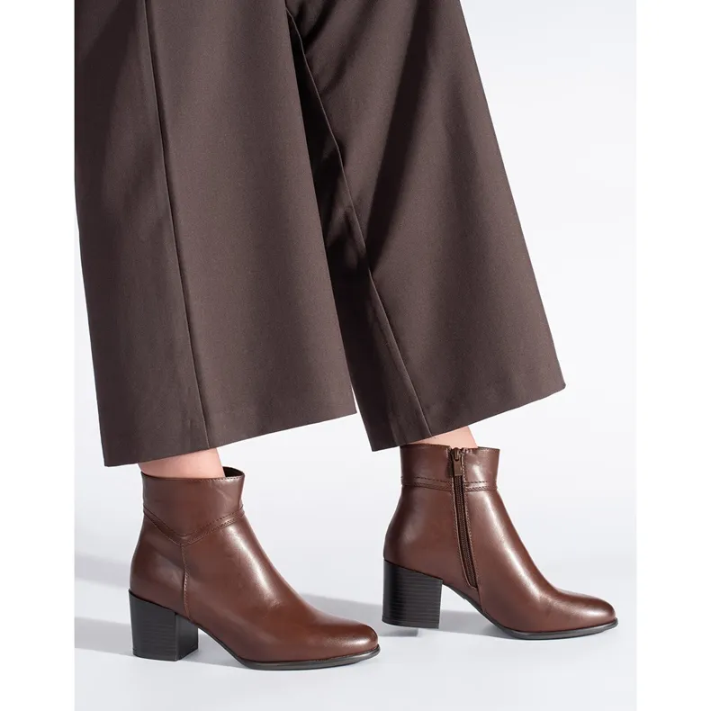 Sergio Leone Brown Ankle Boots