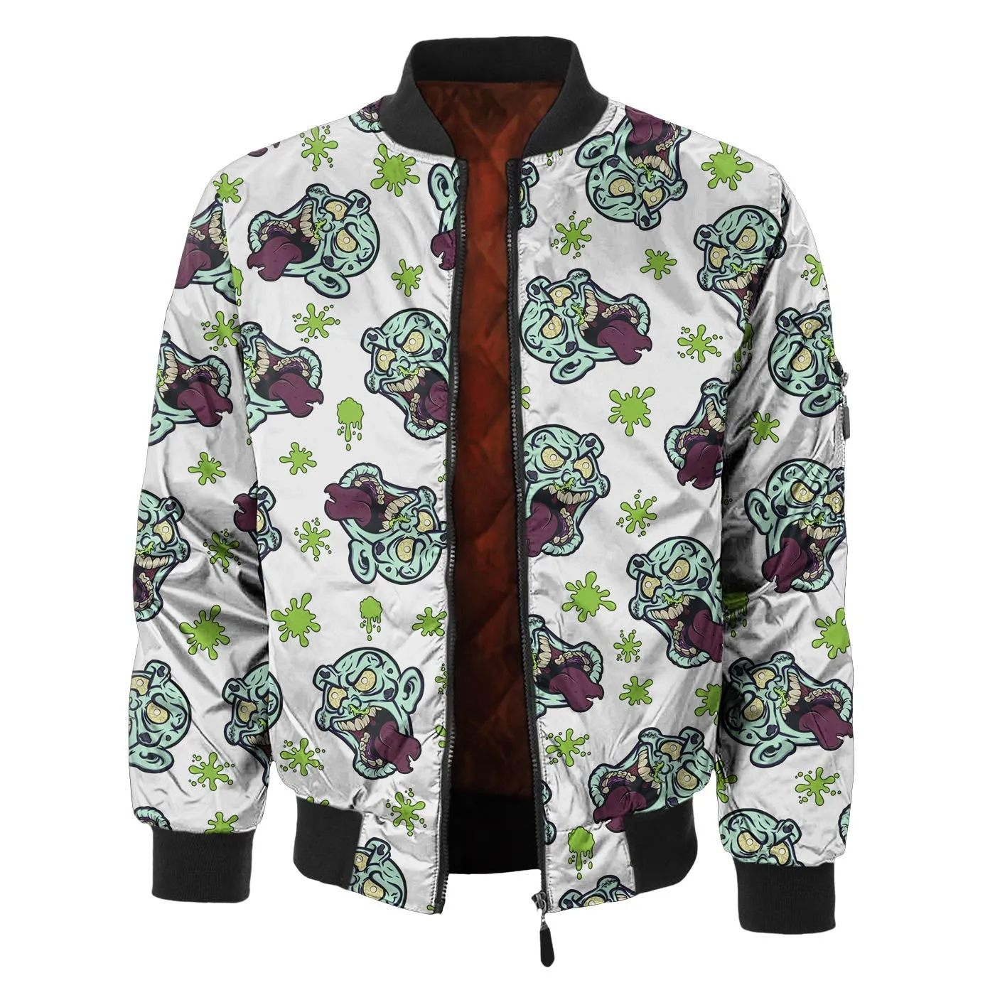 Silly Zombie Bomber Jacket