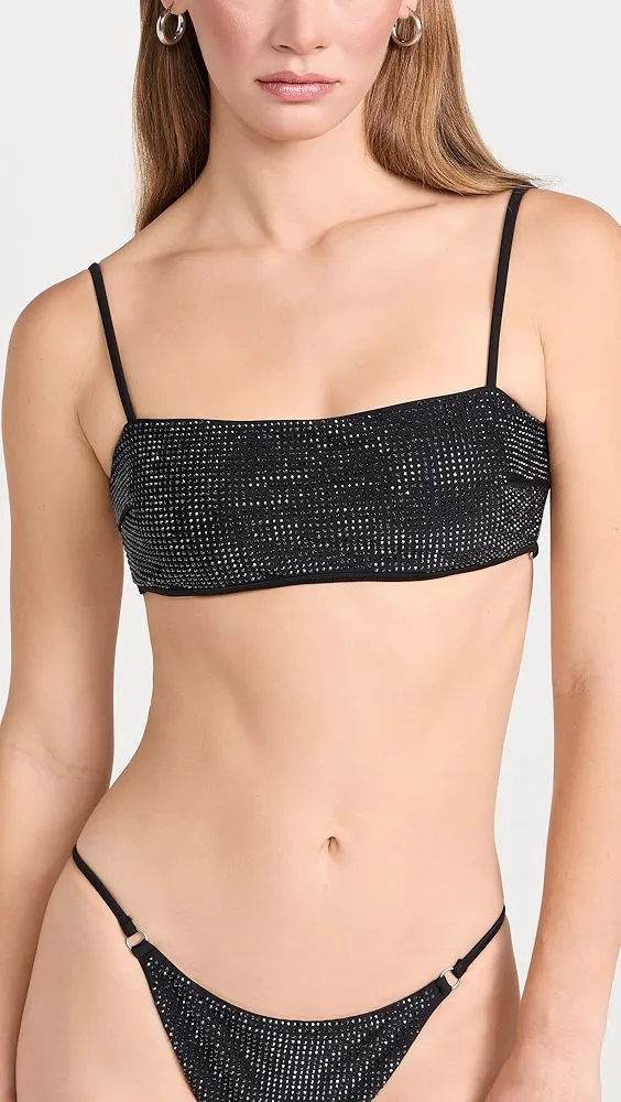 SIMKHAI   Macy Bandeau Bikini Top 