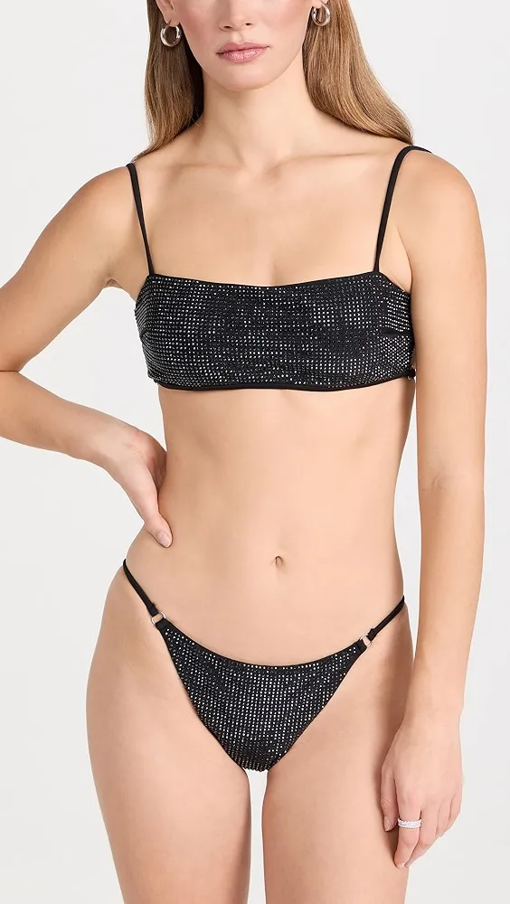 SIMKHAI   Macy Bandeau Bikini Top 