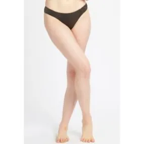 Slip Mare Lurex Donna Nero