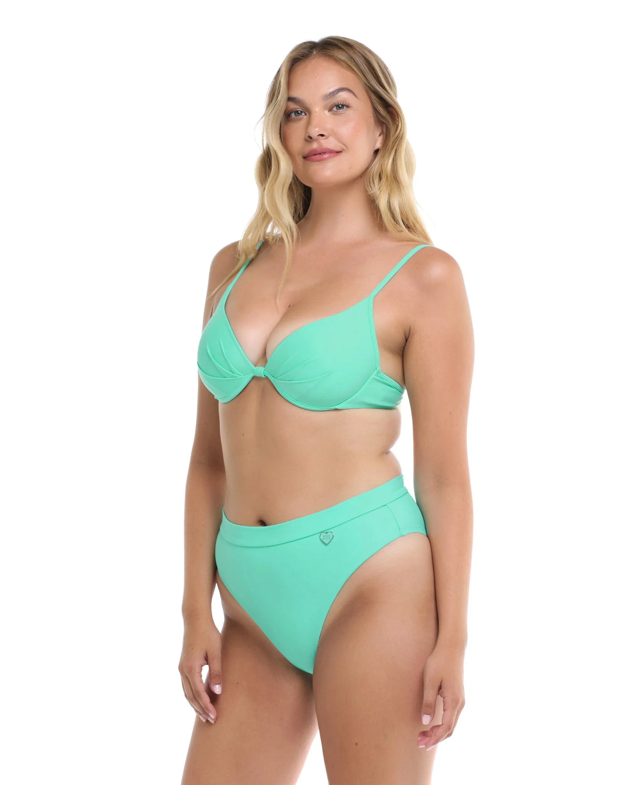 Smoothies Greta Bikini Top - Sea Mist