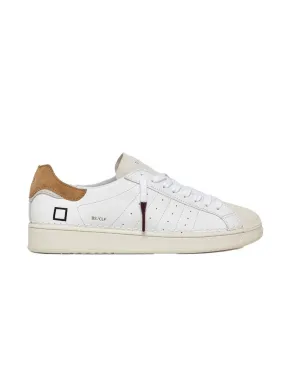 Sneakers Date uomo Base Calf M401BACA bianca cuoio