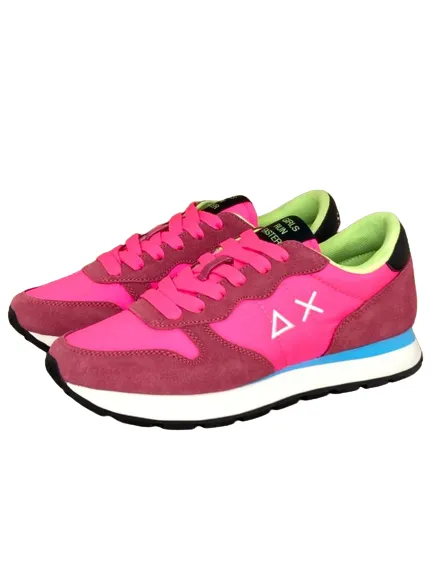 SNEAKERS DONNA FUCSIA FLUO Z33201 ALLY SOLID NYLON